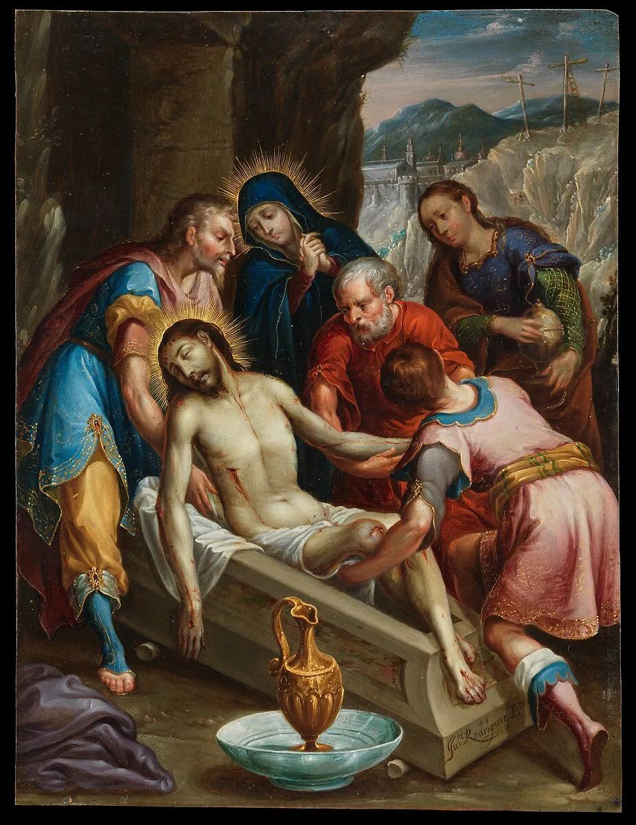 The Entombment of Christ — Juan Rodríguez Juárez