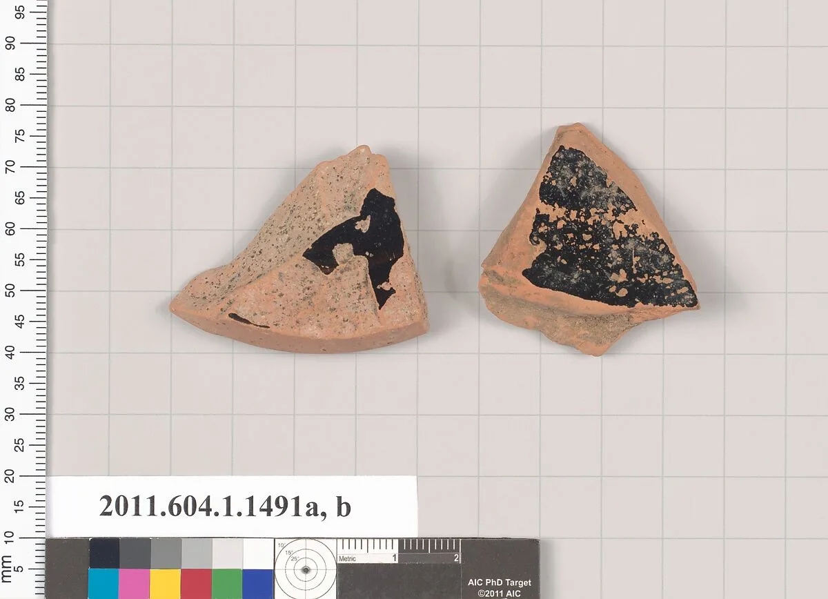Terracotta fragments of kylikes (drinking cups) — Unknown