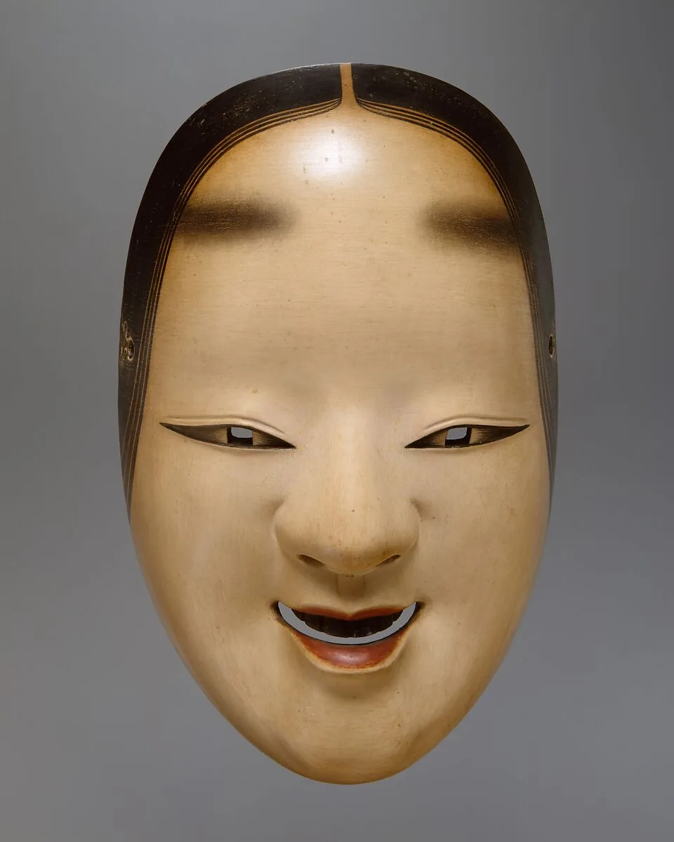 能面 小面|Ko-omote Noh Mask — Unknown
