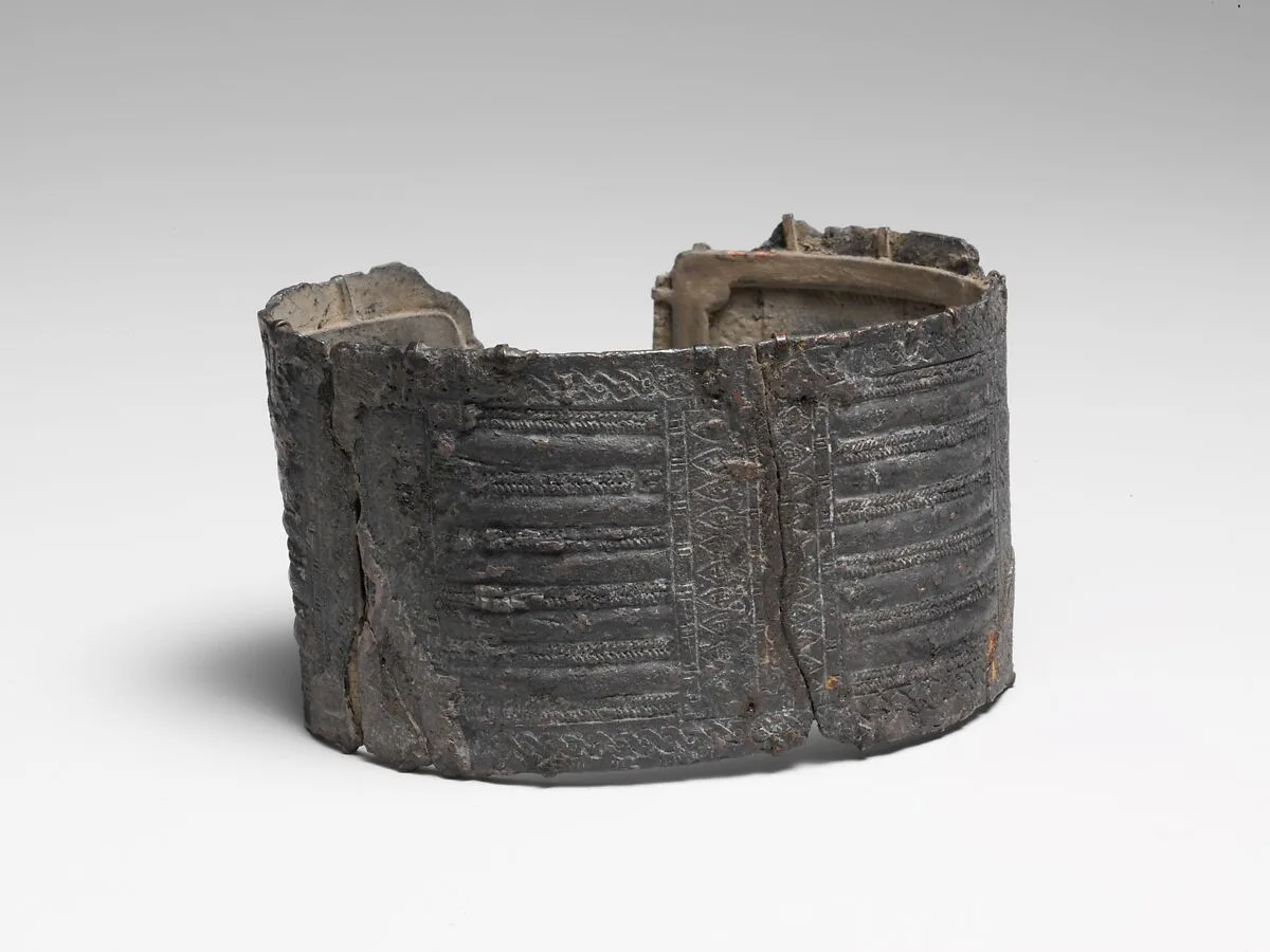 Silver cuff or bracelet — Unknown