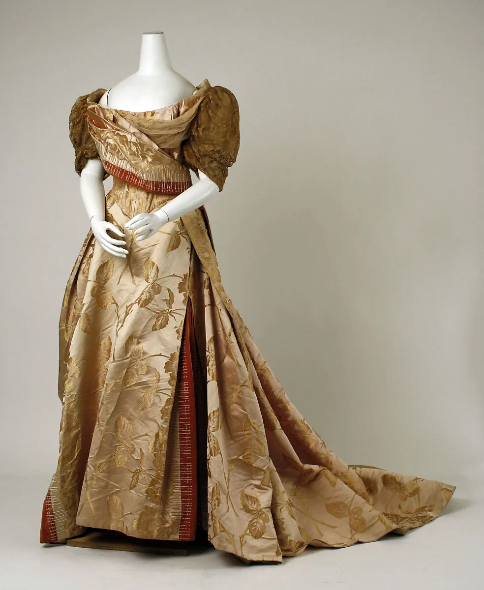 Evening dress — House of Worth|Charles Frederick Worth