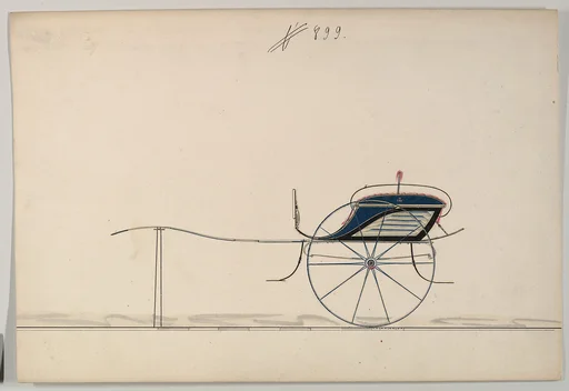 Design for Cart/Gig, no. 899
