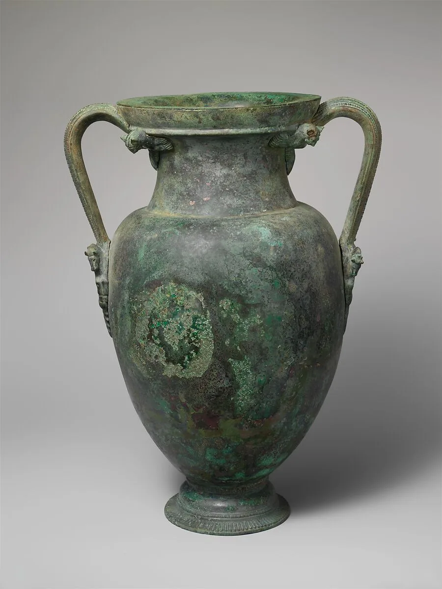 Bronze neck-amphora (jar) — Unknown