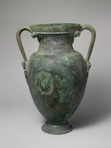 Bronze neck-amphora (jar)