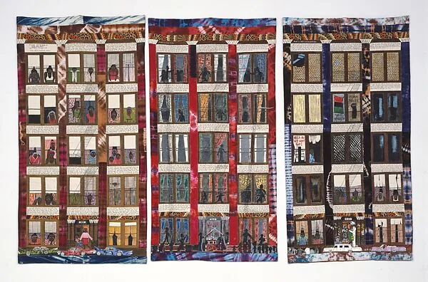 Street Story Quilt — Faith Ringgold