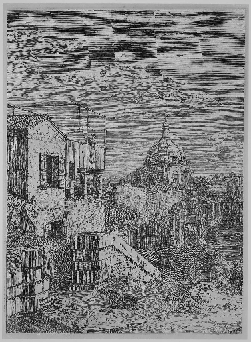 Vedute altre prese da i luoghi altre ideate — Canaletto (Giovanni Antonio Canal)