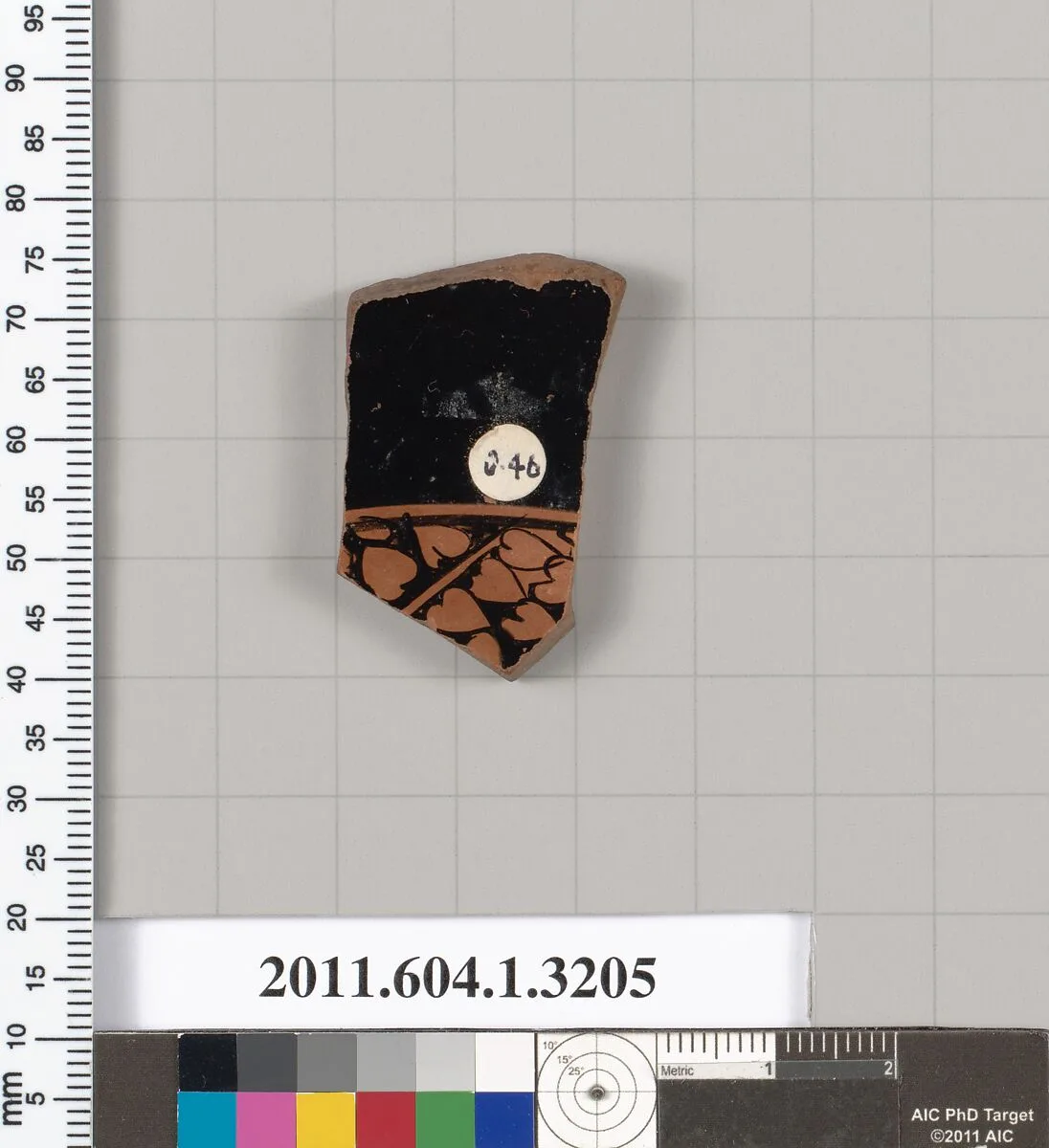Terracotta fragment of a kylix (drinking cup) — Unknown