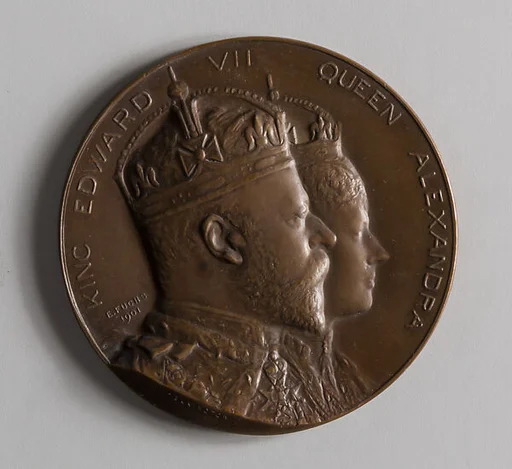 Coronation Medal of King Edward VII and Queen Alexandra