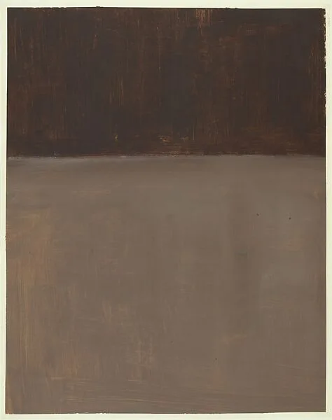 Untitled (Brown and Gray) — Mark Rothko
