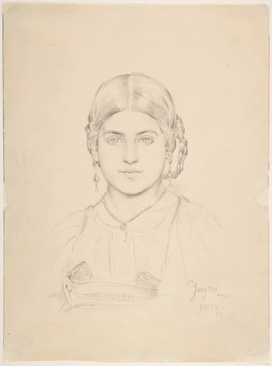 Bust of a Gypsy Girl