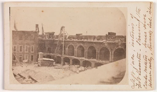 The Evacuation of Fort Sumter, April 1861