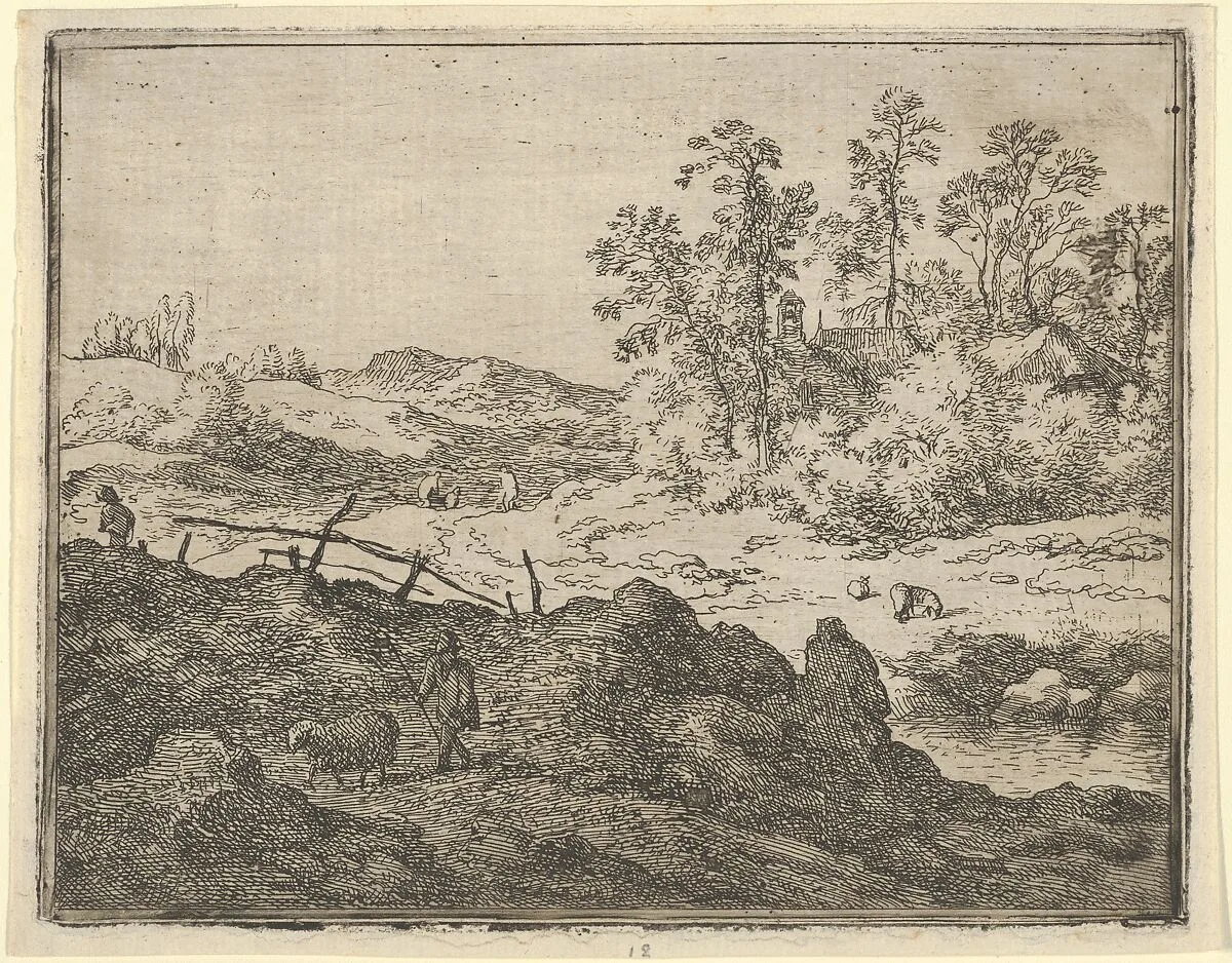 The Shepherd and the Lamb — Allart van Everdingen