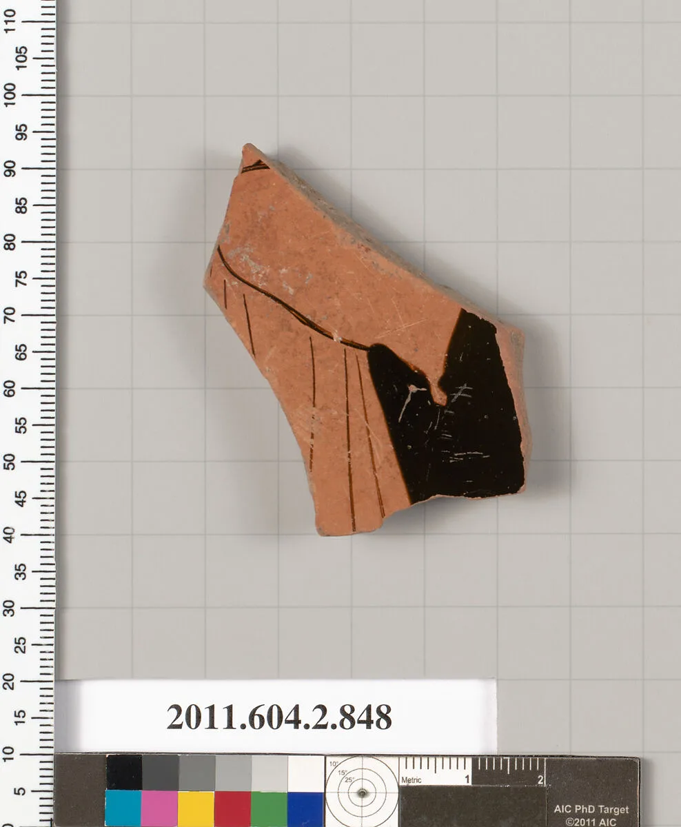 Terracotta fragment of a bell-krater (bowl for mixing wine and water) — Unknown