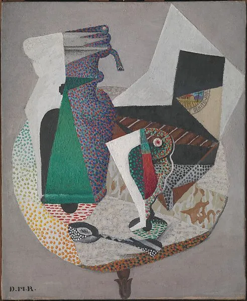 The Café Terrace — Diego Rivera