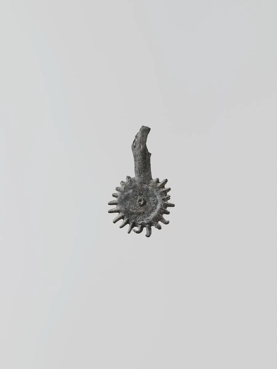 Lead ornament — Unknown