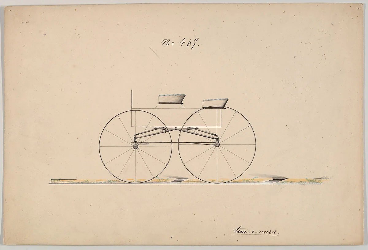 Square Box Wagon #467 & #716 (verso) — Brewster & Co.