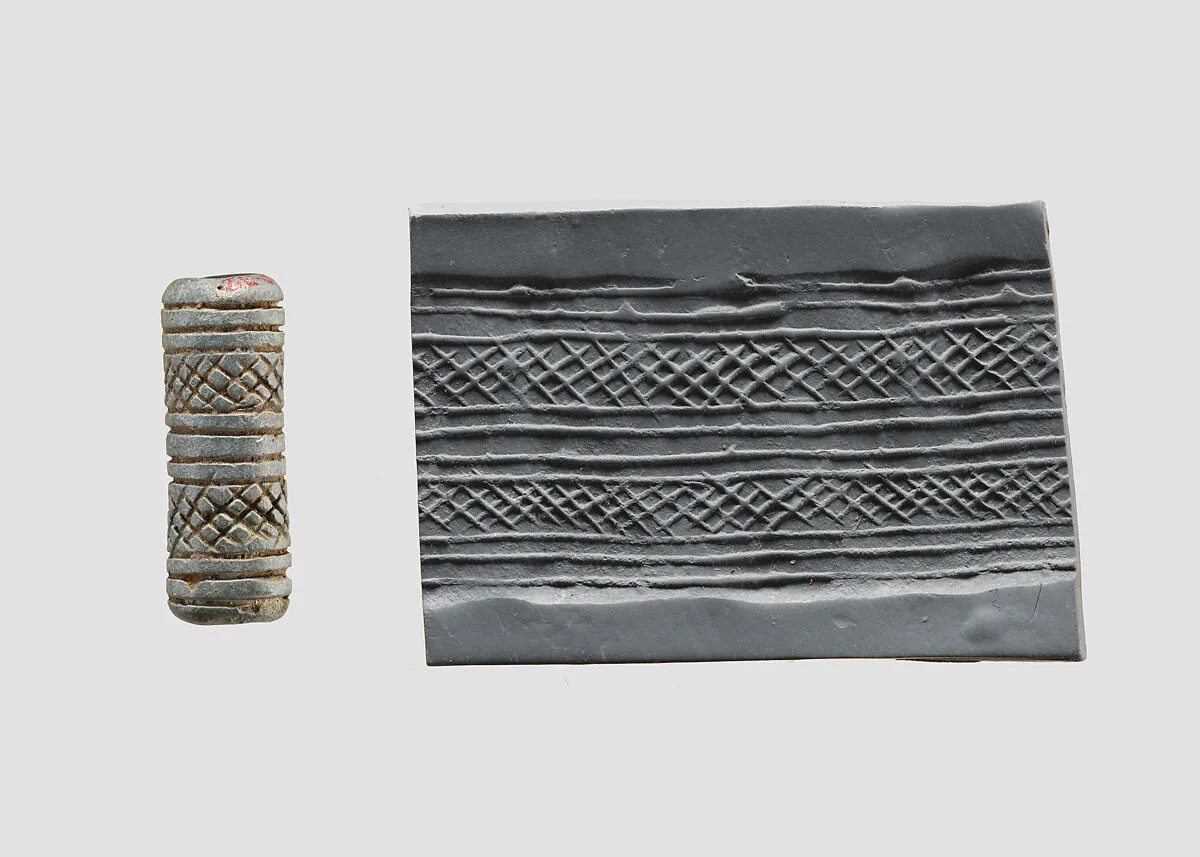 Cylinder seal with geometric design — Unknown