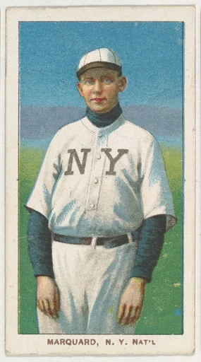 Marquard, New York, National League, from the White Border series (T206) for the American Tobacco Company