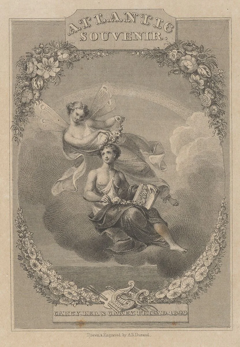 Atlantic Souvenir (title page) — Asher Brown Durand|Carey, Lea, & Carey