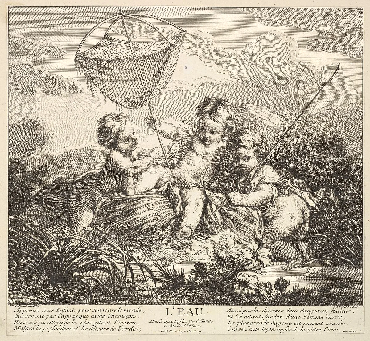 Water — Claude Augustin Duflos le Jeune|François Boucher