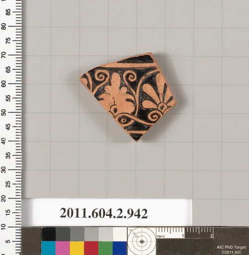 Terracotta fragment of an oinochoe (jug)