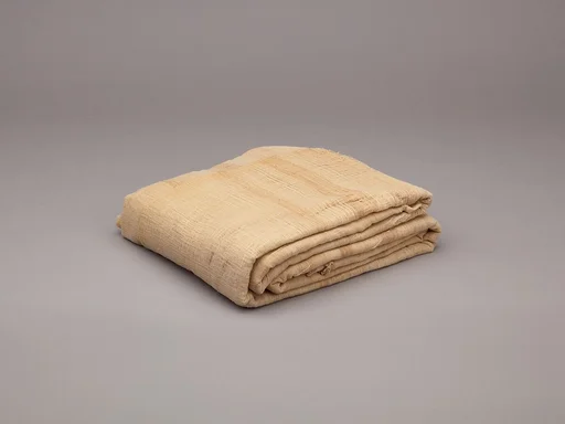 Sheet, linen mark, fine spin, irregular weave
