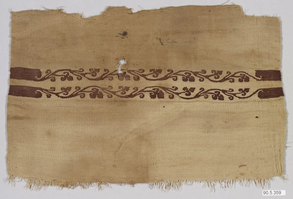 Fragment of a Tunic — Unknown