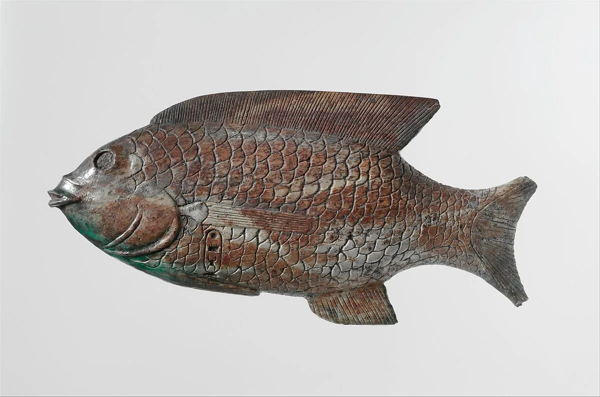 Cosmetic Dish in the Shape of a Bolti Fish — Unknown
