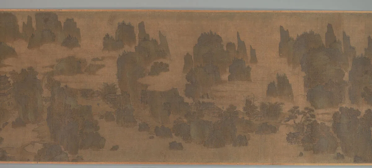 南宋 佚名 別苑春山圖 卷|Retreats in the Spring Hills — Unidentified artist