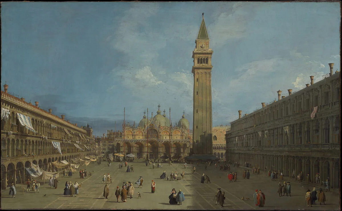 Piazza San Marco — Canaletto (Giovanni Antonio Canal)