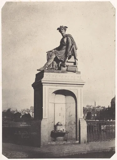 ["Industry" by Louis Petitot, Pont du Carrousel, Paris]