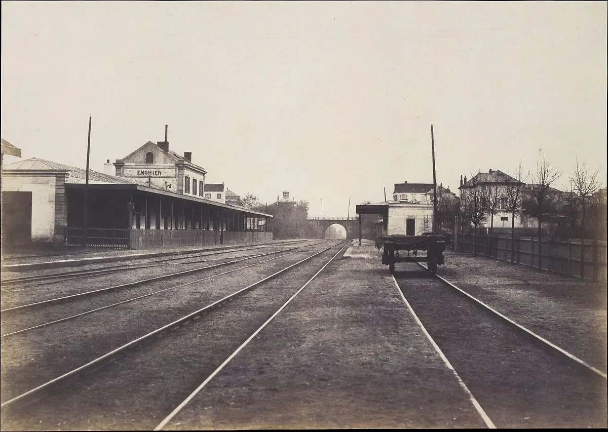 Gare d'Enghien — Edouard Baldus