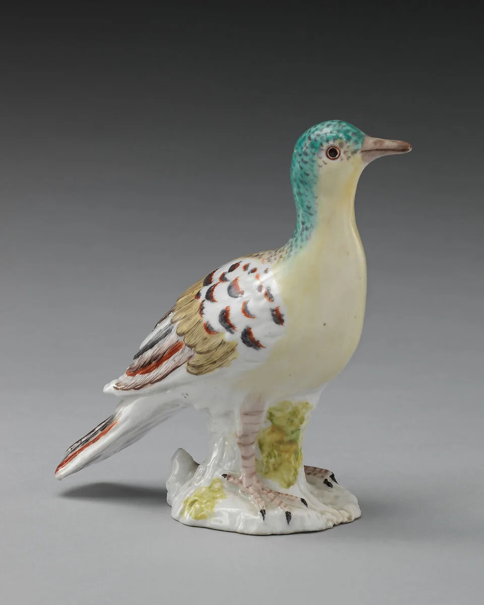Dove (one of a pair) — Chelsea Porcelain Manufactory