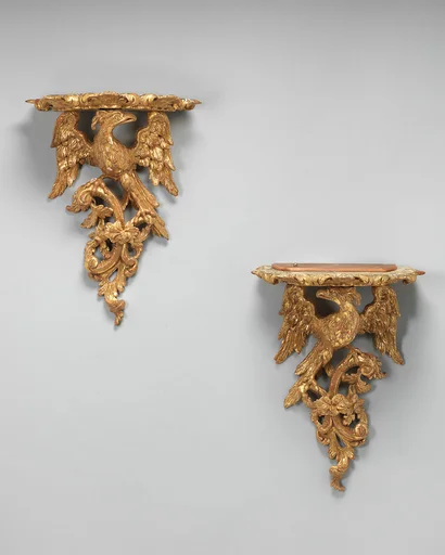 Pair of wall brackets
