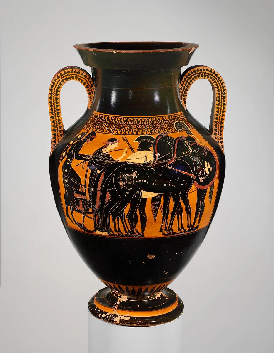 Terracotta amphora (jar) — Rycroft Painter