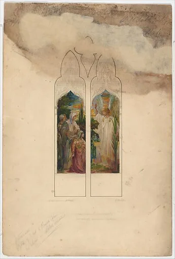 Angel Appearing to Three Marys at the Tomb