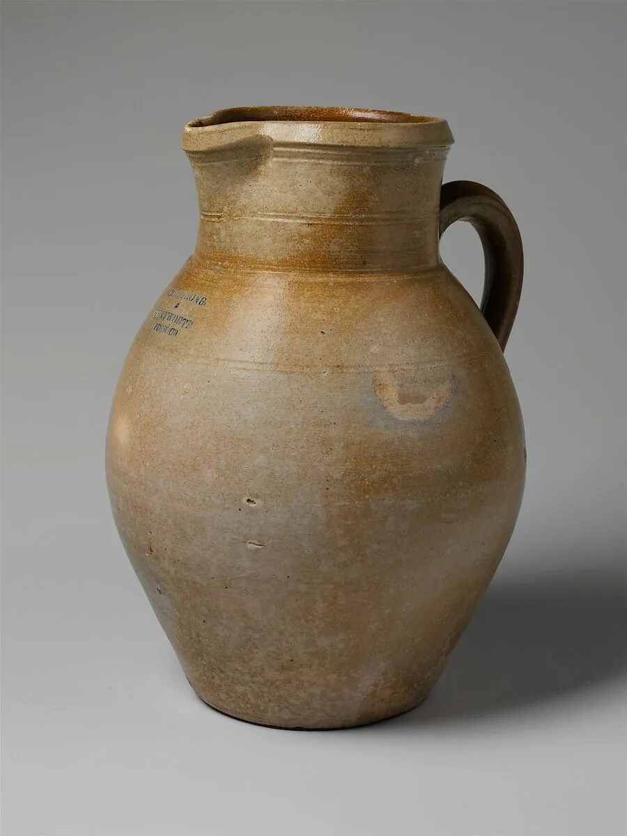 Pitcher — Peleg Armstrong and Erastus Wentworth