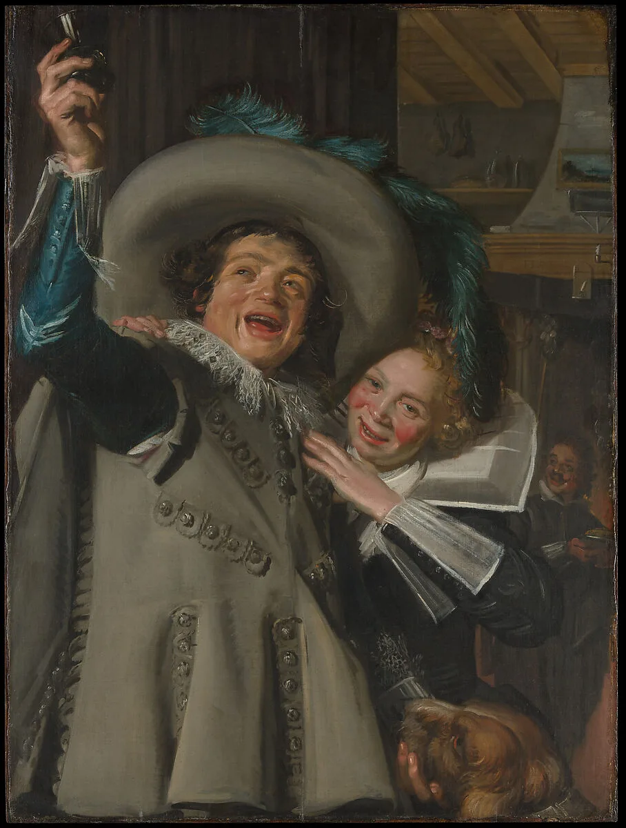 Young Man and Woman in an Inn — Frans Hals