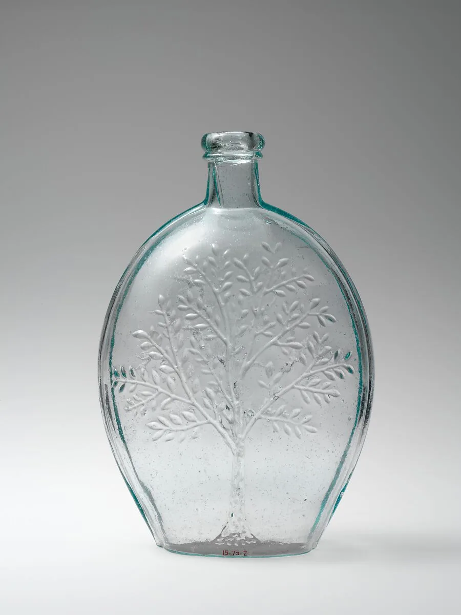 Figured flask — Unknown