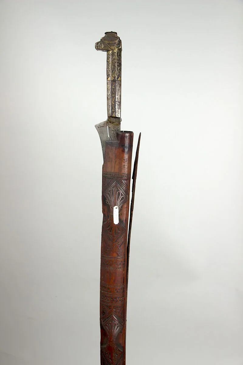 Sword (Flyssa) with Scabbard — Unknown