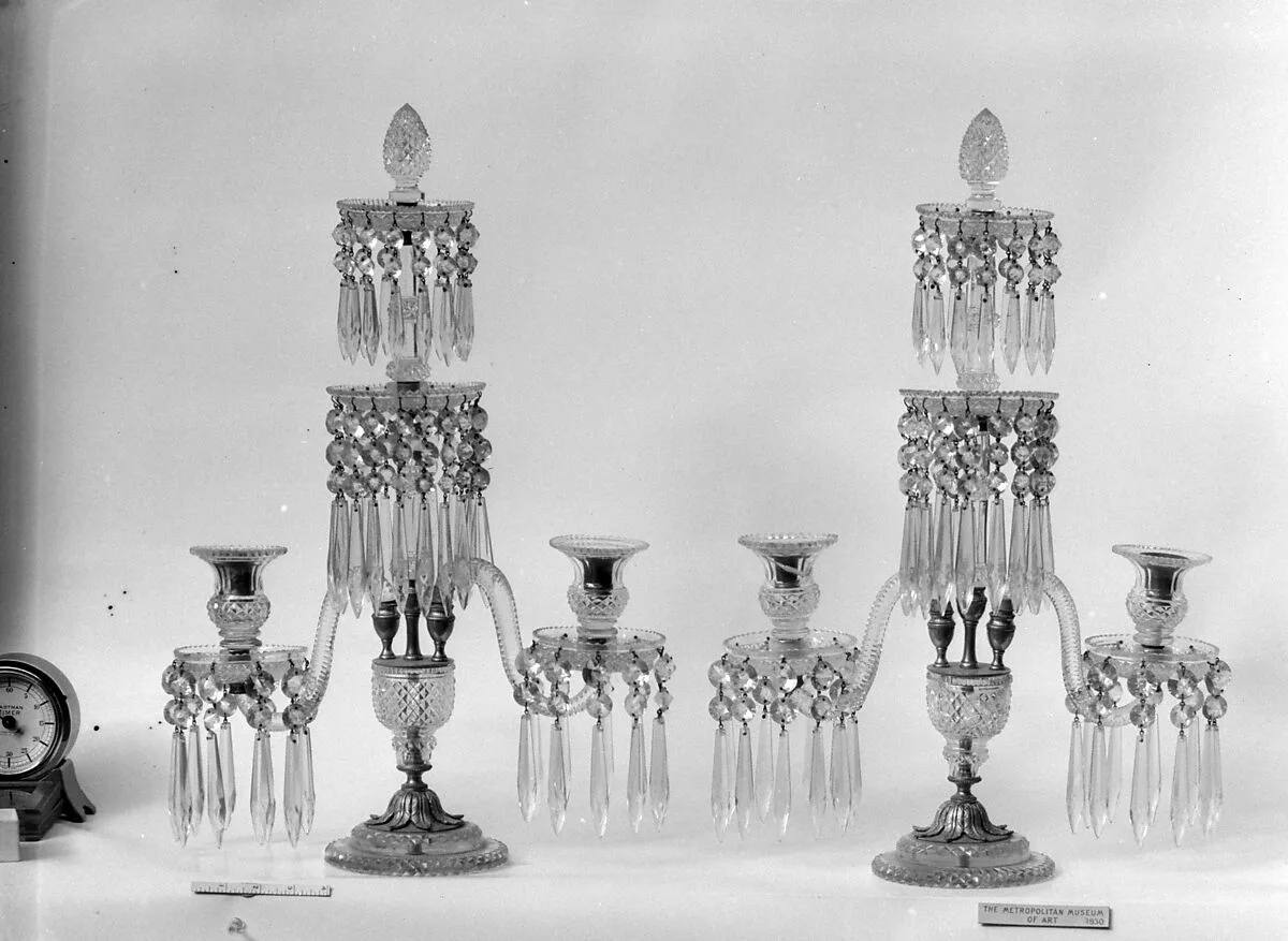 Candelabrum (one of a pair) — Unknown
