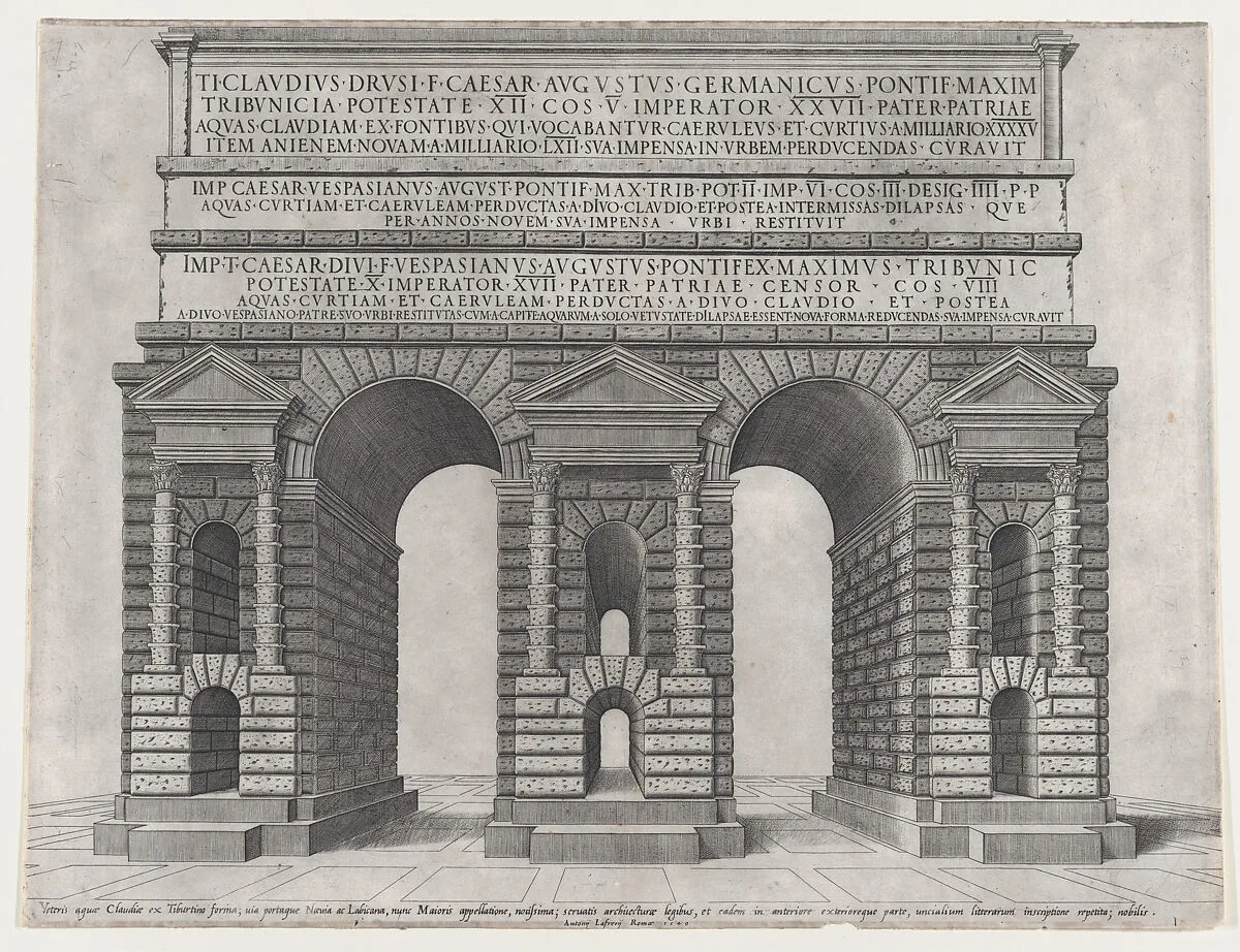 Speculum Romanae Magnificentiae: Porta Maggiore — Anonymous|Antonio Lafreri