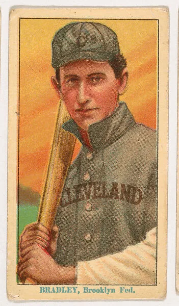 Bill Bradley, Brooklyn, from Coupon Cigarettes Baseball Issue, 1914-1916 — Coupon Cigarettes