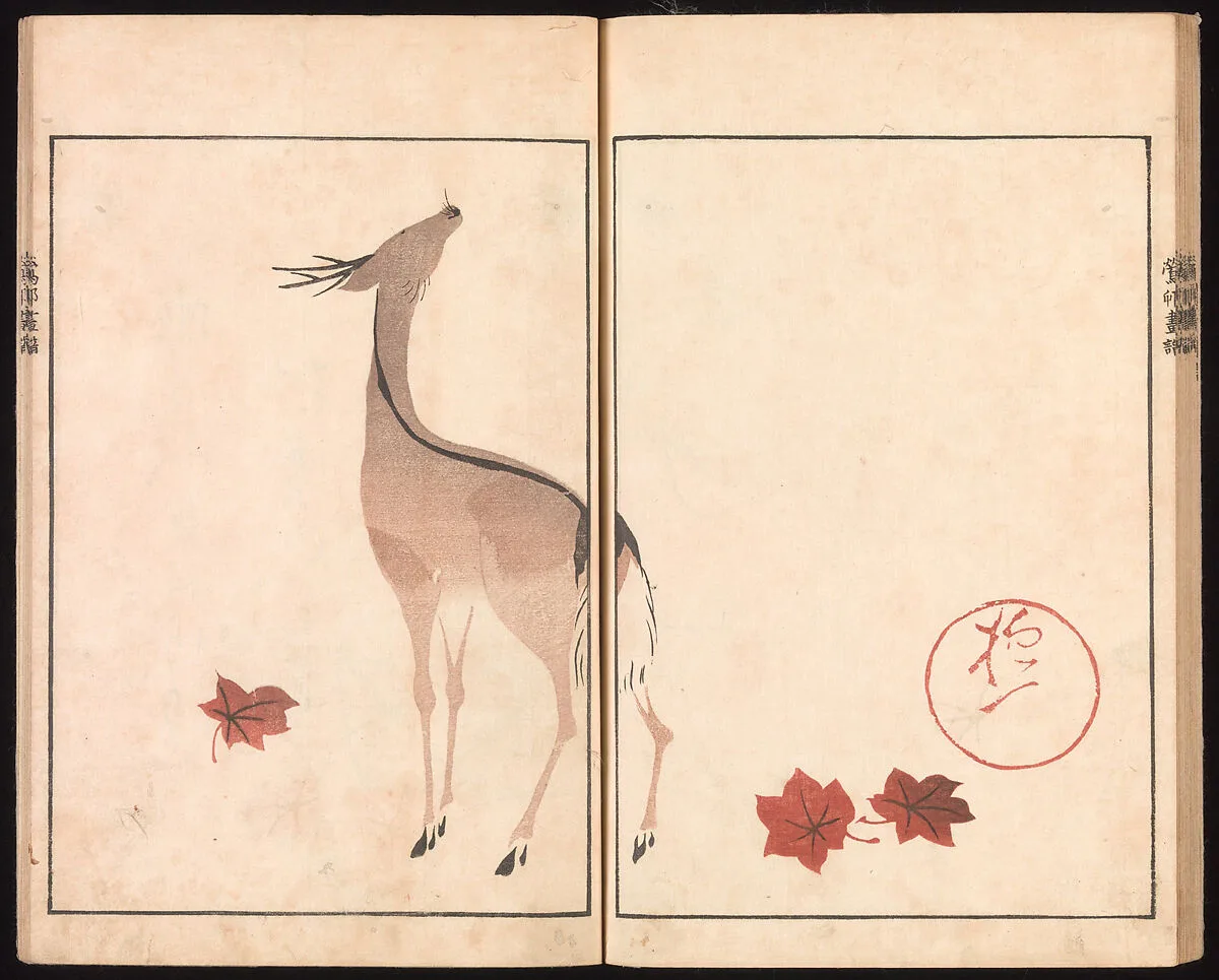 池田孤邨画 『抱一上人真蹟鏡』|Ōson (Hōitsu) Picture Album (Ōson gafu) — Sakai Hōitsu