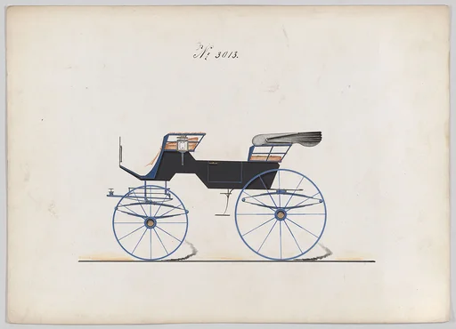 Design for 2 seat Phaeton, no. 3013