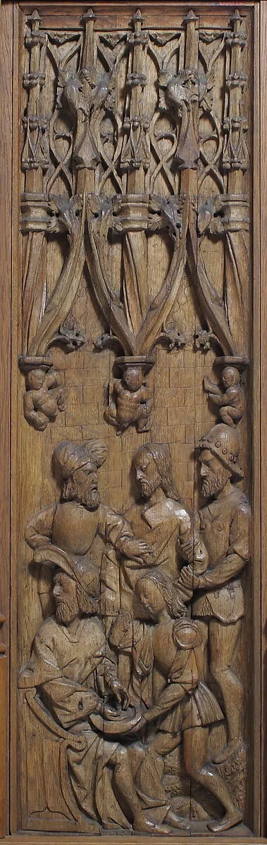 Panel with Pilate Washing his Hands — Unknown