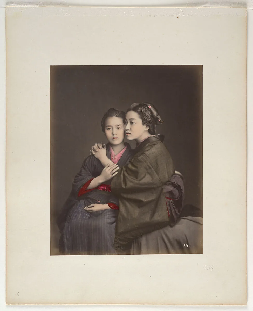 Two Women — Raimund von Stillfried