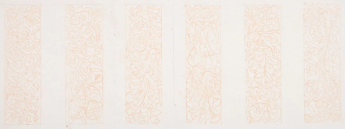 Six Border Designs — Freeman Gage Delamotte