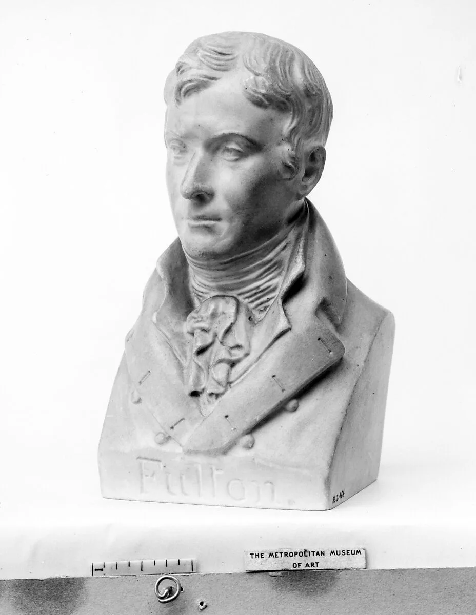 Bust of Robert Fulton — Pierre Joseph Chardigny