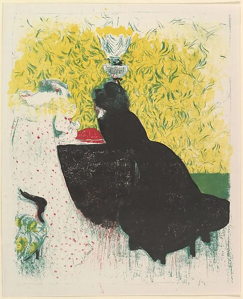 The Two Stepsisters, from the series "Landscapes and Interiors" — Edouard Vuillard|Auguste Clot|Ambroise Vollard